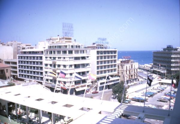 Looking from Hotel Phonecia Intercontinental, Beirut